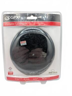 GPX PC101B Portable CD Player Discman Walkman Compact Black New